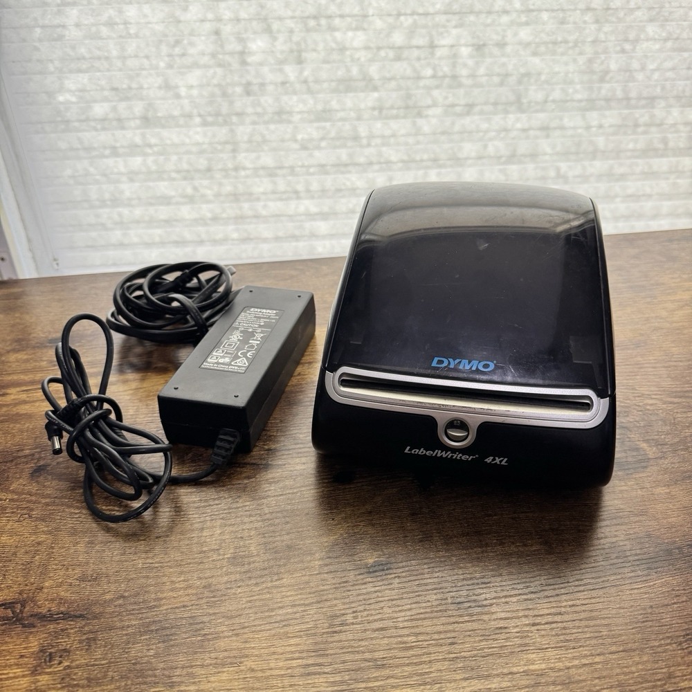 Dymo Labelwriter 4XL Thermal Label Printer 1738542 w/AC Adapter Tested Working